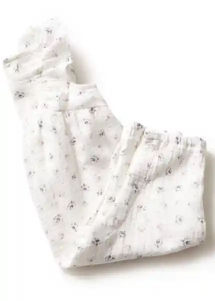 Mono Flowers Off White Talla 66 Niños Mango