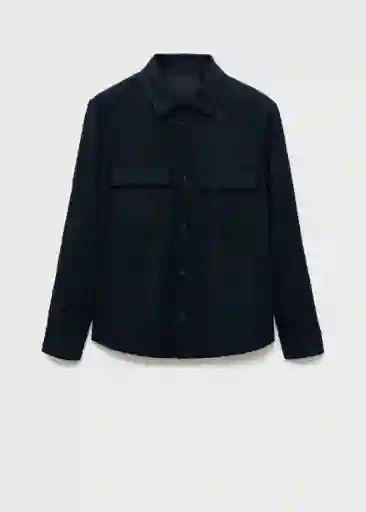 Chaqueta Margon Navy Talla M Hombre Mango