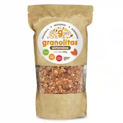 Granolitas Granola Artesanal Horneada de Almendras