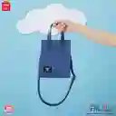 Bolso Crossbody Mini Serie One Piece Azul Miniso