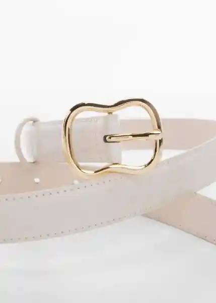 Cinturón Mola Crudo Talla L Mujer Mango