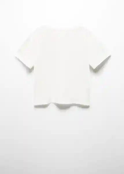 Camiseta Create Offwhite Talla 10 Niñas Mango