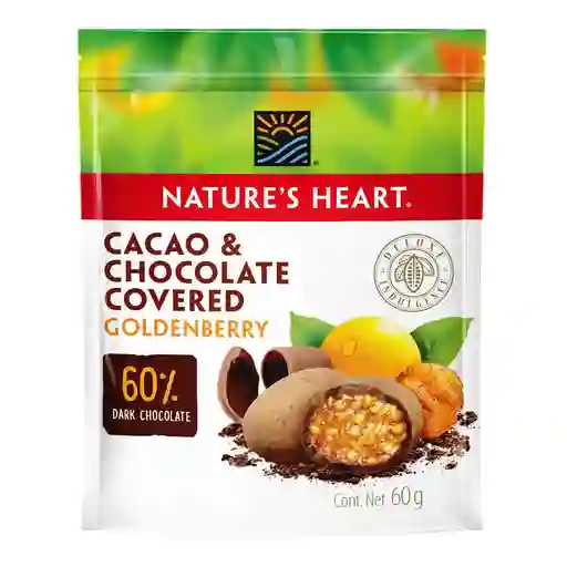 Natures Heart Bolitas de Uchuvas con Cacao y Chocolate