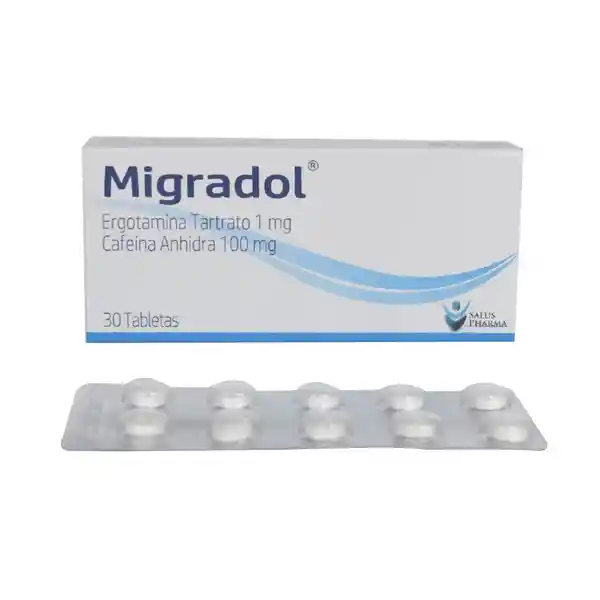 Migradol Tabletas (1 mg / 100 mg)