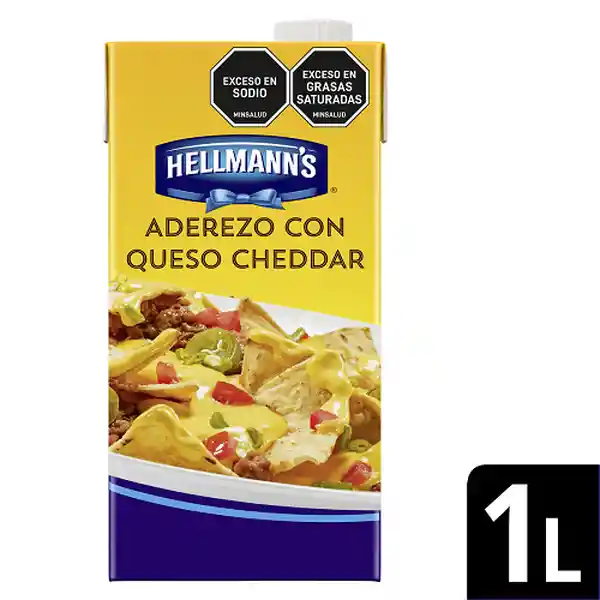 Hellmann's Aderezo Queso Cheddar