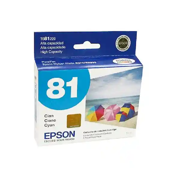 Epson Cartucho de Tinta (T081520) Light Cyan Alto Rendimiento