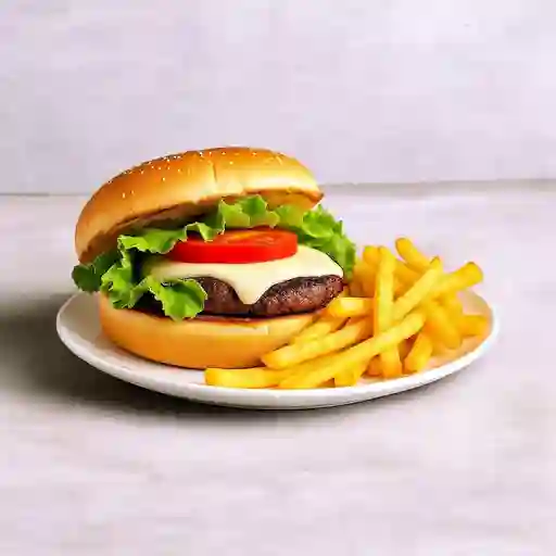 Hamburguesa Sencilla