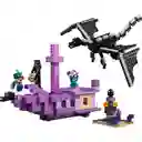Set Construcción el Dragón Ender y el Barco Del End Lego