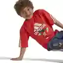 Adidas Camiseta Lk Dy mm Para Moda Niño Rojo Talla M