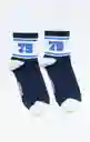Medias Unisex Azul Talla 46001 762G500_AZU194023 Americanino