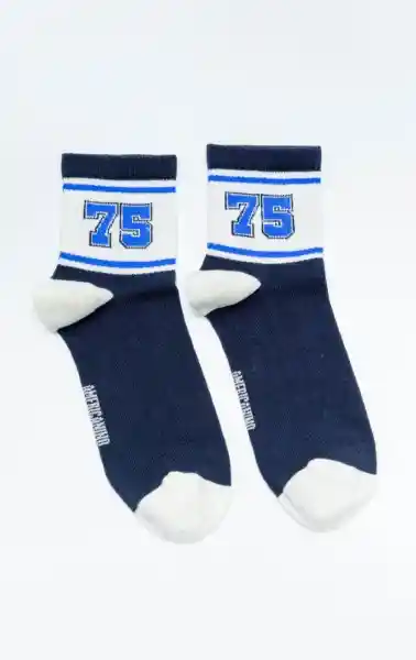 Medias Unisex Azul Talla 46001 762G500_AZU194023 Americanino