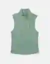 Camiseta Cuello Alto Mujer Verde Talla: X-Small American Eagle