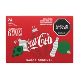 Coca-Cola Set Bebida Gaseosa + Villa Navideña