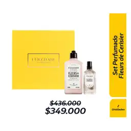 Combo Set Perfumado Fleurs de Cerisier