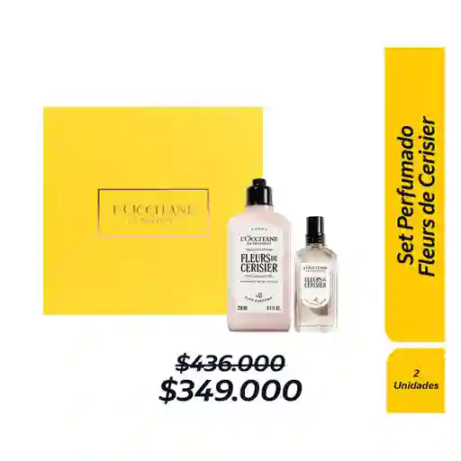 Combo Set Perfumado Fleurs de Cerisier