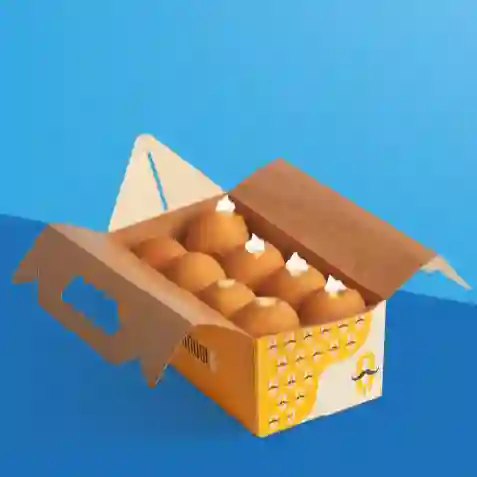 Caja X 8 Buñuelos Mixta Costeño