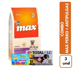 Combo Max Perro + Antipulgas