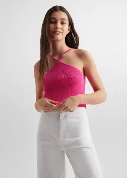 Top Crossy Fucsia Talla 20 Mango Teen Girl Mango