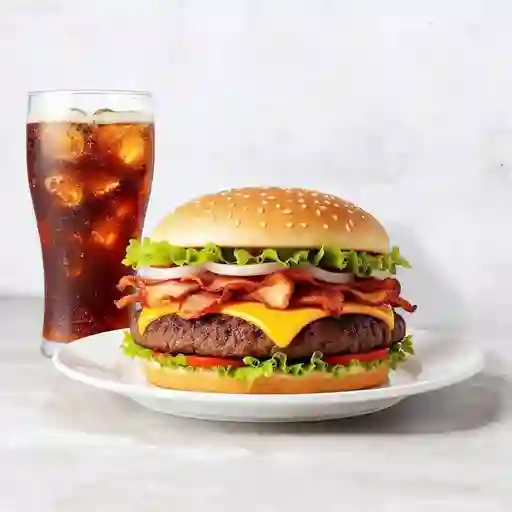 Combo Hamburguesa Doble Carne