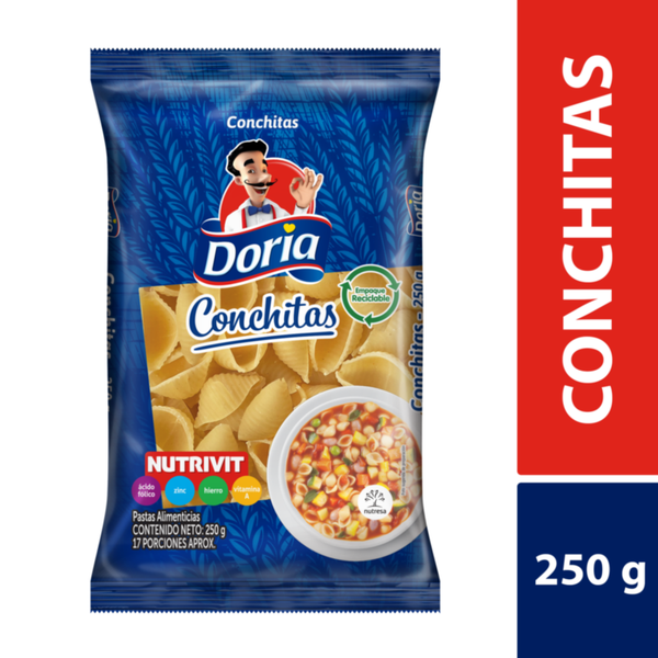 Doria Pasta Conchitas Nutrivit 250 g