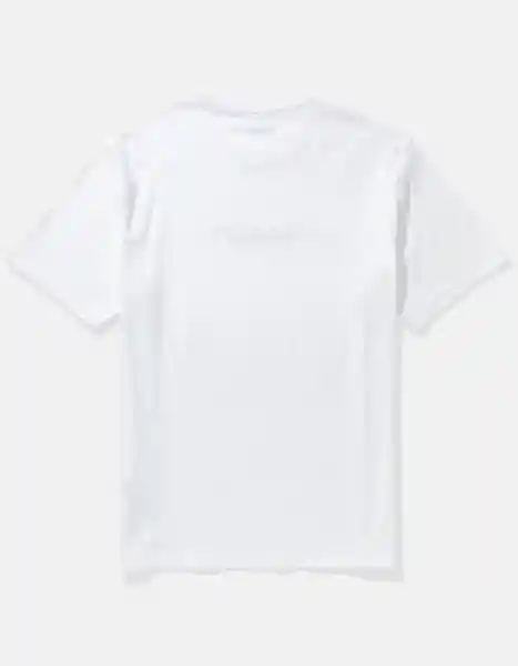Camiseta Hombre Blanco Talla: MEDIUM 4423100 American Eagle