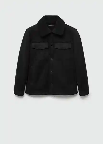 Chaqueta Rufaro Negro Talla S Hombre Mango