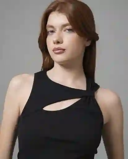 Camiseta Mujer Negro Talla S 209G006_NEG194007 Rifle