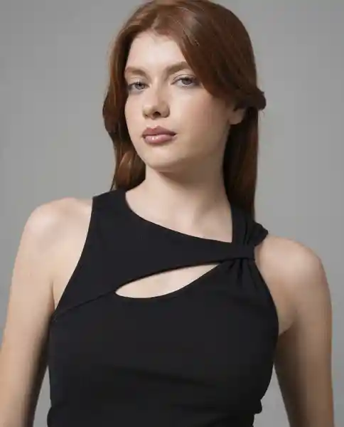 Camiseta Mujer Negro Talla S 209G006_NEG194007 Rifle