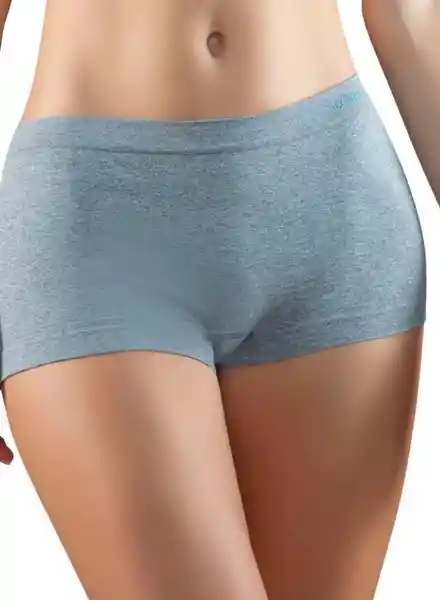 Cachet Panty Bóxer Gris Jaspe Talla S