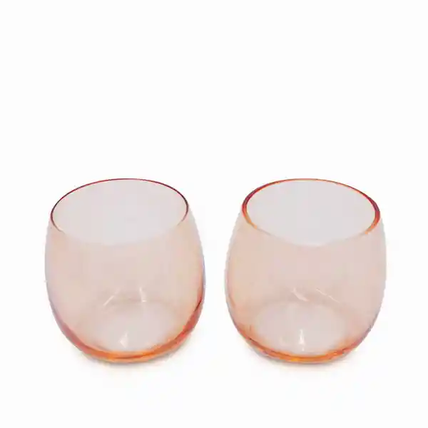 Set Vaso Naya Coral 500 mL Ambiente Gourmet