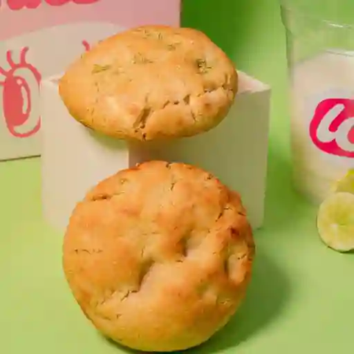 Galleta pie de limón