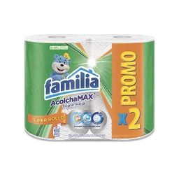 Familia Toallas De Cocina Acolchamax X 2 Rollos De 100 Hojas