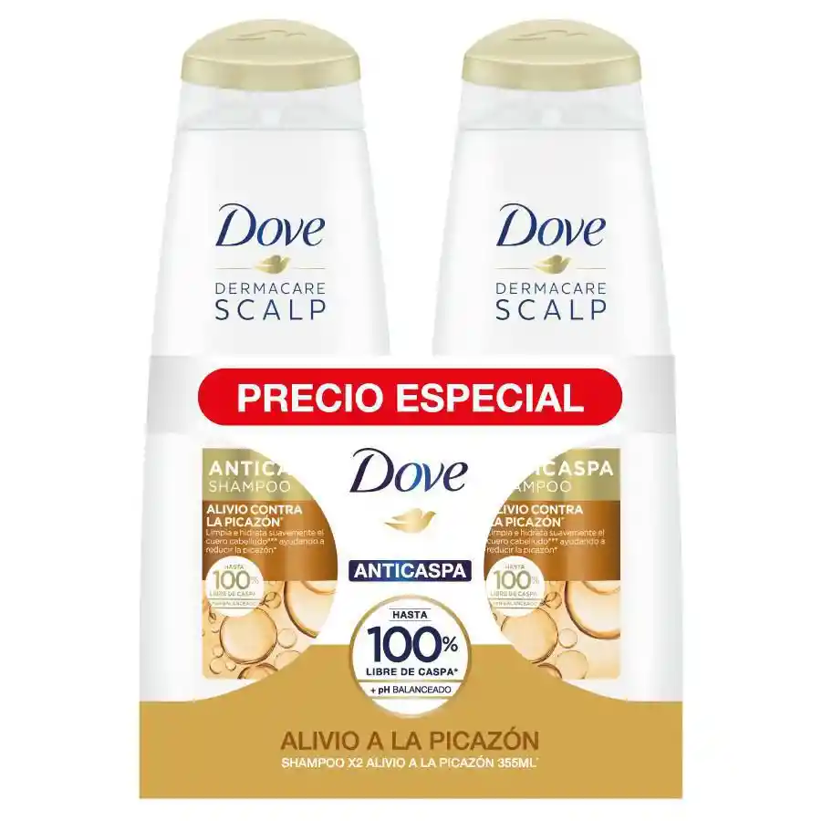 Dove Shampoo Anticaspa Dermacare Scalp