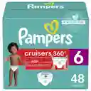 Pañal Pampers Cruisers 360 Talla 6 48 Und