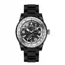 Invicta Reloj Negro y Plata Ibi36513