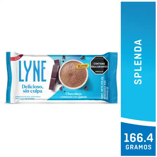 Lyne Chocolate de Mesa Endulzado con Splenda