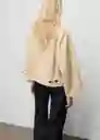 Chaqueta Newlipa Crudo Talla S Mujer Mango