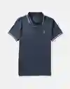 Polo Hombre Azul Talla Small American Eagle 11659150