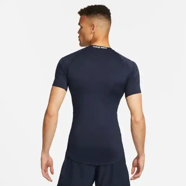 Nike Camiseta M Np Df Tight Top Hombre Azul L Fb7932-451
