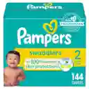 Pampers Pañal Baby Swaddlers Talla 2