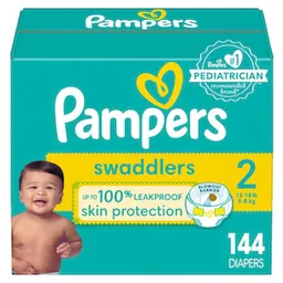 Pampers Pañal Baby Swaddlers Talla 2