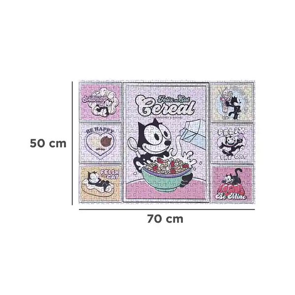 Rompecabezas Serie Felix el Gato Miniso