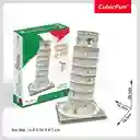 Rompecabezas Torre De Pisa 3d Cubic Fun 27 Piezas