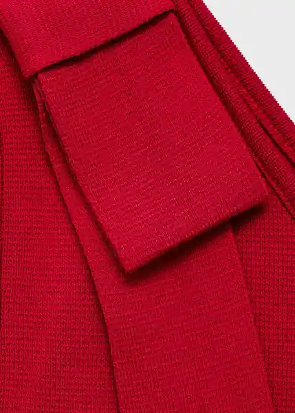 Top Spice Rojo Talla S Mujer Mango