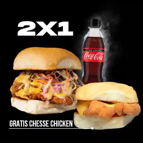 Chicken Sandwichbun+ Chicken Cheese+bebi