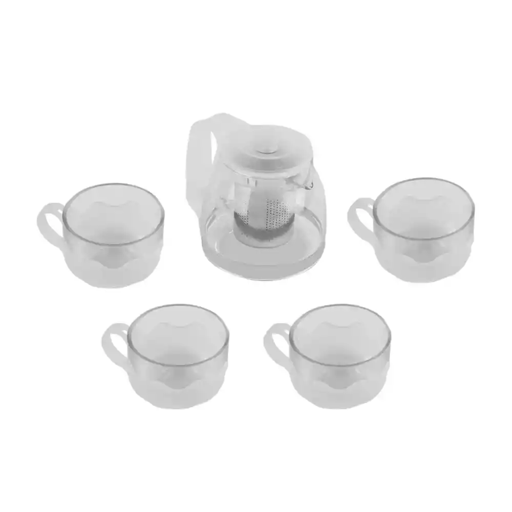 Miniso Juego Para té Transparente