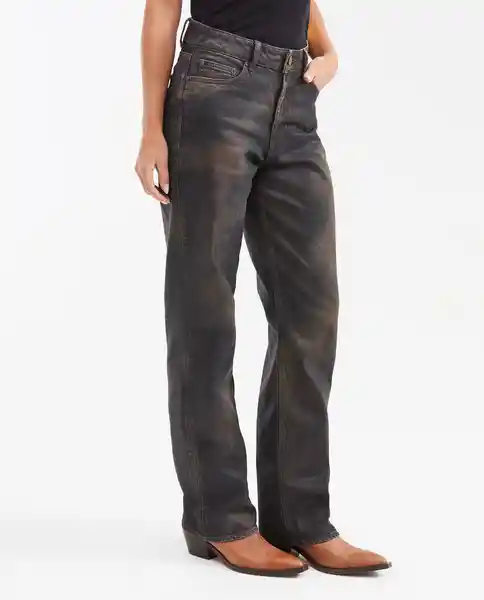 Jean Cosmo He Femenino Café Arboleda Talla 10 Chevignon