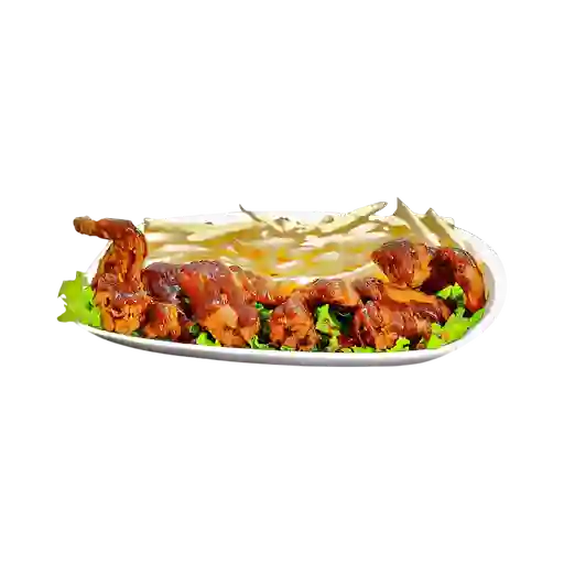 Alitas bbq