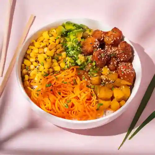 Bowl Poke Pollo Agridulce