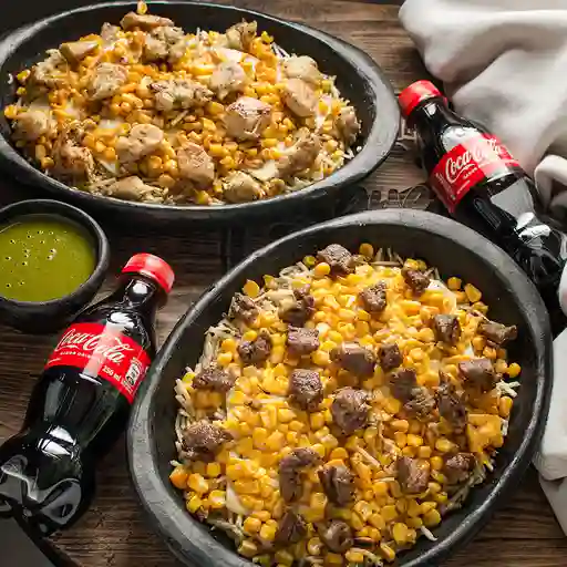 Combo – Pareja Uy que Mazorcada y Bebida